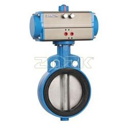 气动对夹蝶阀D671X