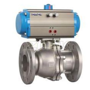 气动法兰球阀Q641F