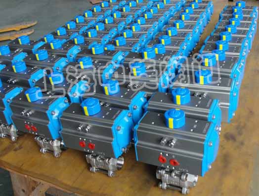 内螺纹气动球阀