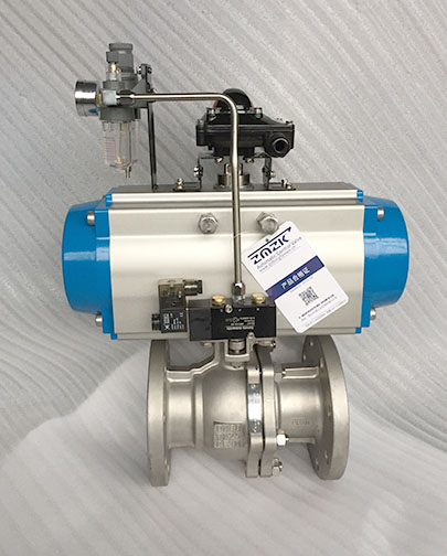 316不锈钢气动球阀