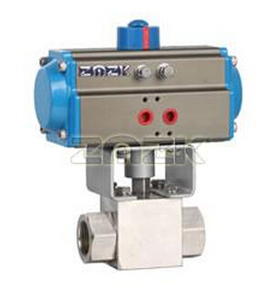 高压螺纹气动球阀