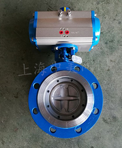 法兰硬密封气动蝶阀