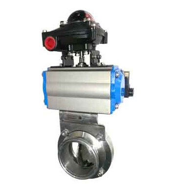 卫生级气动蝶阀